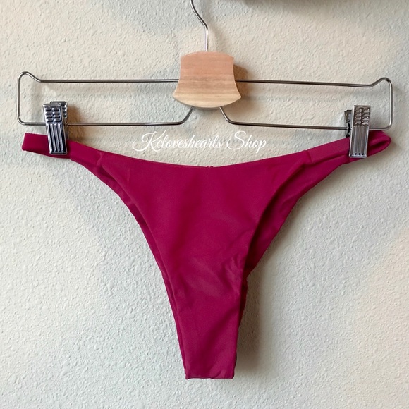 Burgundy Bikini Set - Picture 2 of 3